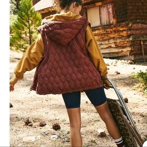 Free People Dream Big Quilted Vest